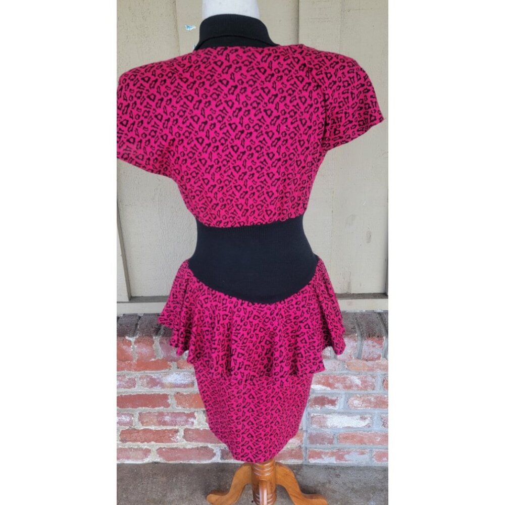 VINTAGE 1980'S AUTHENTIC KINGS ROW BRAND DRESS size 3/4 - Picture 3 of 4